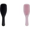 Tangle Teezer Wet Detangler Midnight Black, Setole Flessibili E Pratica Maniglia & Wet Detangler Millennial Pink, Setole Flessibili E Pratica Maniglia