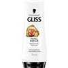 Gliss Balsamo Total Repair (200 ml), balsamo ripara capelli secchi e danneggiati, condizionatore per la cura fino al 90% in meno di rottura dei capelli