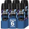 Axe Confezione risparmio deodorante spray per uomo Blue Lavender Fragranza Premium, 6 x 150 ml