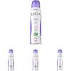 Lycia - Nature Deodorante Spray, Senza Sali di Alluminio, Efficacia 48 ore, con Microspugne Effetto Asciutto, Profumo di Cetriolo e Tè Verde, 150ml (Confezione da 4)