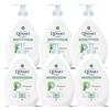 Dermomed Sapone Liquido Mani Purezza all'Aloe con Acido Ialuronico e Glicerina, Idratante e Emolliente, Freschezza e Note Fruttate, Dermatologicamente Testato, pH Neutro,600 ml x 6