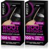 Syoss Root Retouch Ritocco permanente Nero, Colorazione permanente per 100% copertura della ricrescita capelli, Kit con crema colorante capelli e maschera intensiva con cheratina (Confezione da 2)