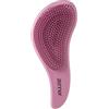 Zenner Maxi spazzola per capelli senza grovigli, rosa, grande spazzola districante con perni flessibili e manico ergonomico, per capelli bagnati o asciutti, adatta anche per extension e tutti i tipi