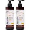 RestivOil Fisiologico Shampoo Nutriente per Capelli, Olio Fisiologico con Azione Idratante Protettiva e Riparatrice, per Capelli da Normali a Grassi, 400 ml (Confezione da 2)