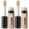 Revlon ColorStay Flex Wear, Full Cover Concealer, Infuso con Acido Ialuronico & Vitamina E, Flessibile a Lunga Tenuta, 025 Light Beige (Confezione da 2)