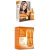 KATIVA Kit Lisciante Brasiliano alla Cheratina con Acido Ialuronico e Set 3 Trattamenti Lisciante Brasiliano - Shampoo + Balsamo + Maschera