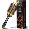SHINLEA Spazzola Rotonda per Capelli - Shinlea Spazzola per Capelli Ricci Anti-Trazione per Ragazze, Donne 53 MM, per Districare, Acconciare e Asciugare, Aggiungere Volume e Lucentezza ai Capelli Fini