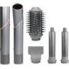 JOCCA - Modellatore ad aria calda pieghevole BLDC 1400 W - Motore 90.000 RPM, ionico, testa girevole, 4 testine intercambiabili