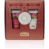 Helan, Collana d'Ambra - Cofanetto Regalo Donna con Shampoo e Bagnoschiuma 2 in 1 e Crema Corpo Idratante Profumata - Idee Regalo Beauty con Vitamina C, E e Olio di Mandorle Dolci, 75 ml Made in Italy