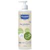 Mustela Acqua Micellare Bio, Olio di Oliva e Aloe Vera, Viso, Cambio Pannolino, Make Up, Neonati, Tutta la Famiglia - Detersione Delicata Senza Risciacquo, 99% Ingredienti di Origine Naturale (400ml)
