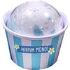 French Tendance Bomboletta da bagno schiumogeno Carnevale effervescente - Bagno rilassante e idratante - Profumo monoi esotico - Effetto frizzante e schiuma abbondante - Cura del benessere - 50 g