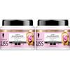 Gliss Schwarzkopf Gliss 4-in-1 Illuminante Maschera Bond-Building per Capelli, 400ml (Confezione da 2)
