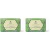 jabones pardo Pardo Sapone Naturale - 200 g - Pastiglia di sapone solido da 200 gr marrone Vintage 'Casa in Alcarria - Verbena e Toscana' (Confezione da 2)