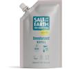 Salt of the Earth - Ricarica Spray per Deodorante Naturale, x3 Utilizzi - Senza Profumo - Vegano, Protezione a Lunga Durata, Certificato Leaping Bunny, Prodotto nel Regno Unito - 300ml