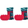 martini SPA MartiniSPA Massage Color Spugna Coccola con Impugnatura Ergonomica, Colori Assortiti - 15 g (Confezione da 2)