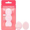 Real Techniques Mini Miracle Powder Puff Trio, per preparazione e cottura al forno, mini spugnetta da trucco per cipria sfusa e pressata,3 pezzi