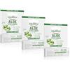 Equilibra Viso, Aloe Stick Labbra, Idratante A Base Di Aloe Vera, Crea Un Velo Protettivo Contro Gelo, Disidratazione, Sole E Vento In Ogni Stagione, 3 Pezzi Da 5,5 Ml