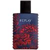 Replay - Signature Red Dragon For Man Eau De Toilette - Profumo Uomo dedicato a una personalità Audace e Misteriosa, Fragranza olfattiva Legnosa - Speziata. Flacone da 30 ML
