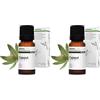 Aroma Labs Cajeput BIO (Melaleuca leucadendra) - 10 mL - Olio Essenziale Chemiotipizzato e Certificato AB - Aroma Labs - Made in France (Confezione da 2)