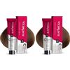 Vitalcare | Professional - Colorazione Permanente Professionale, Crema Colorante Capelli, Tintura Capelli con Proteine della Seta, Biondo N° 7/00, 100ml (Confezione da 2)
