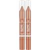 Essence Cosmetics Blend e Line Eyeshadow Stick, Lunga Durata, Brillante, Metallica, 1.8 g (Confezione da 2)