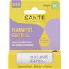 Sante Naturkosmetik Sante Natural Care Lip Balm, cura delicata per labbra morbide con olio di jojoba biologico e ialuronico, certificato NaTrue e vegano, 4,6 g