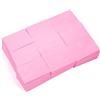 Elalove 630 Pezzi Pad Unghie per Sgrassare, Dischetti Cotone Senza Pelucchi per Remover Unghie, Semipermante Salviette Struccanti Solvente per Sgrassatore Unghie per Gel e Acetone Pulizia Pads Unghie (Rosa)