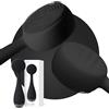 PMD Clean - Dispositivo intelligente per la pulizia del viso con spazzola in silicone e massaggiatore anti-invecchiamento - Impermeabile - Tecnologia SonicGlow Vibrazioni - Lift, Azienda,