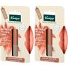 Kneipp Balsamo per labbra colorato, naturale, profondo nude, cura e colore per labbra nutrite e colorate, 3,5 g (Confezione da 2)
