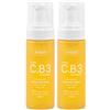 Ziaja Schiuma detergente viso vitamina C.B3 NIACINAMIDA | Pulizia profonda senza secca, 97% ingredienti naturali, effetto glow, adatta per pelli sensibili di ZIAJA (Confezione da 2)