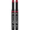 essence The Slim Stick n. 107 - Rossetto, colore rosso, lunga durata, nutriente, effetto immediato, colori intensi, opaco, vegano, senza profumo, senza alcool, senza parabeni, 1 confezione da 2,7 g