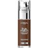 L'Oreal Paris L'Oréal Paris Fondotinta Liquido, Incarnato Uniforme e Illuminato, Finish Naturale, Per Tutti i Tipi di Pelle, Formula con Acido Ialuronico, Accord Parfait, Tonalità: 10R/C Espresso, 30 ml