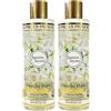 JEANNE EN PROVENCE - Doccia Olio Gelsomino Secret - Pulisce, nutre e profumo - Gel doccia per pelli secche - 95% di ingredienti di origine naturale - Made in France à Grasse - 250 ml (Confezione da 2)