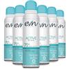 EVIN FEMME | Deodorante Donna Spray 72H Active, Fragranza Fiore di Loto e Bamboo, Formula Attiva per 72h, 6x150ml