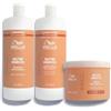 Wella Professionals Nutri-Enrich Shampoo Professionale 1L, Conditioner idratante 1L e e Maschera 500Ml Donano Nutrimento e Vitalità ai Capelli Secchi o Stressati, idratandoli