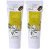 KORRES Olive Stones Peeling, Esfoliante viso naturale con granuli di nocciolo d'oliva e Aloe attiva, Purifica in profondità, leviga e illumina la pelle, vegan, 18ml (Confezione da 2)
