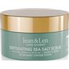 Jean & Len Exfoliating Sea Salt Scrub Rosemary & Ginger, per un'esperienza di pulizia profumata, con oli ricchi, vasetto raffinato, scrub sale-olio senza parabeni e siliconi, 200 ml
