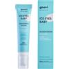 GOOVI Ice Eyes Baby Eye Contour Puffiness & Dark Circles - Crema per gli occhi contro borse e occhiaie - Applicatore rinfrescante con 3 sfere di metallo - 15 ml