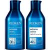 Redken Extreme Shampoo 300Ml + Balsamo 300Ml | Routine Professionale, Fortifica e Ripara i Capelli Danneggiati o Indeboliti