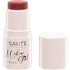 SANTE Naturkosmetik U Glow Girl Blush Stick 01 Peach, naturale fresco, cremoso e leggero, multi-uso per guance, labbra e sopracciglia, vegano, certificato NaTrue, edizione limitata, 6 g