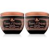 Tesori d'Oriente - Crema Corpo Profumata Hammam con Olio di Argan, Texture Burrosa Nutriente e Idratante per la Pelle, Note Fruttate, Azione Antiossidante, 300ml (Confezione da 2)