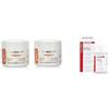 RevitaLAB - Crema giorno e notte antietà con acido ialuronico, con vitamina A, B3, B5, E, C, olio di jojoba e filtri UV & Power Face Serum with Collagen and Matrixyl ™ Un prodotto concentrato