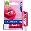 Labello Cherry Shine Burrocacao labbra 4.8 g, Balsamo labbra colorato e nutriente all'aroma di ciliegia, Lip balm idratante per 24 ore con ingredienti naturali