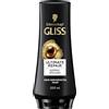 Gliss Il balsamo Ultimate Repair (200 ml), balsamo per capelli con cheratina liquida e estratto di perle offre cura di riparazione, balsamo per capelli estremamente danneggiati