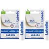 Labello Med Repair 4.8 g, Burrocacao labbra idratante e fondente sulle labbra, Balsamo labbra riparatore con vitamina E e oli naturali, Burrocacao protezione solare SPF 15 (Confezione da 2)