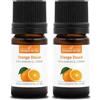 La Compagnie des Sens ARANCIO DOLCE (Citrus sinensis) BIO - 5mL - Olio Essenziale di Qualità Premium - 100% Puro, Naturale, Garantito ChromaCert® - Chemiotipizzato & Integrale (Confezione da 2)