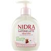 NIDRA | Sapone liquido alla mandorla con proteine del latte, dermatologicamente testato, Made in Italy, 300 ml
