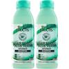GARNIER Shampoo Idratante Fructis Hair Food Per Capelli Disidratati, Aloe Idratante, Aloe Vera, 350 Millilitro (Confezione da 2)