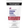 Neutrogena Formula Norvegese Crema Mani Concentrata Non Profumata, Crema mani riparatrice con Glicerina e Vitamina E, Crema mani secche e screpolate per sollievo e idratazione 24h, 50 ml