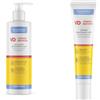 VITAMINDERMINA HYALO Bundle Viso Detersione e Idratazione - Crema Idratante Viso 40 ml + Oliolatte Detergente 240 ml - Idratazione fino a 72 Ore - Con Acido Ialuronico, 5 Ceramidi e Burro di Karité